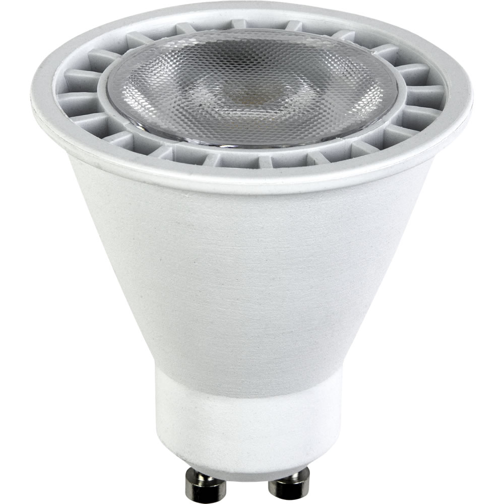 Wilko 3 pack GU10 LED 5W 345 Lumens Dimmable Spotlight Bulb Image 1