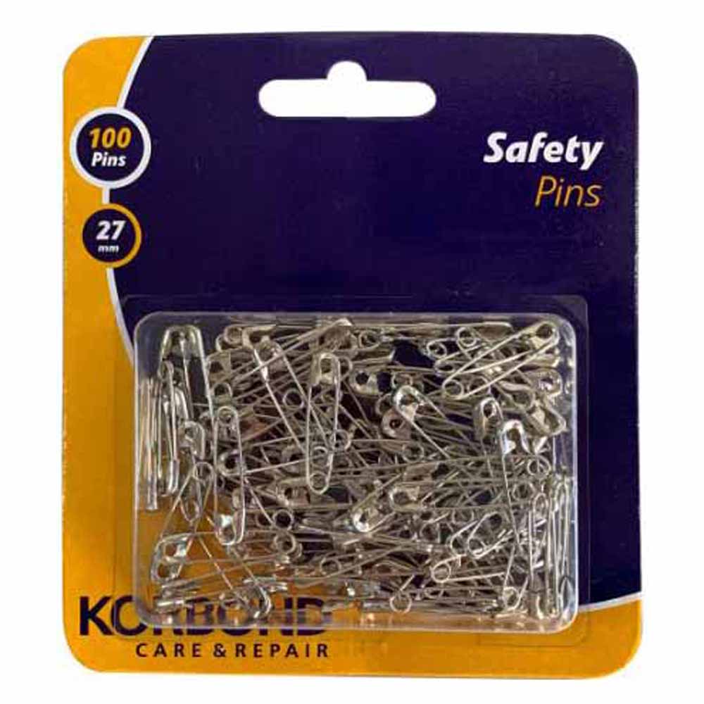 Korbond Safety Pins 100pk Image