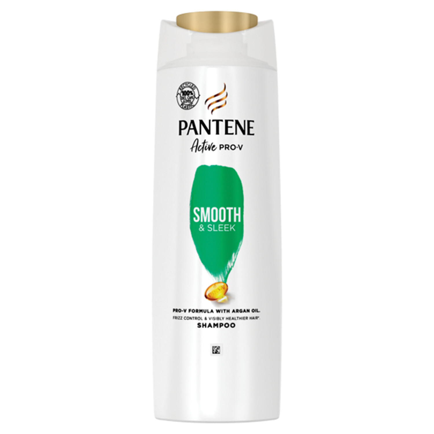Pantene Active PRO:V Smooth and Sleek Shampoo - White Image