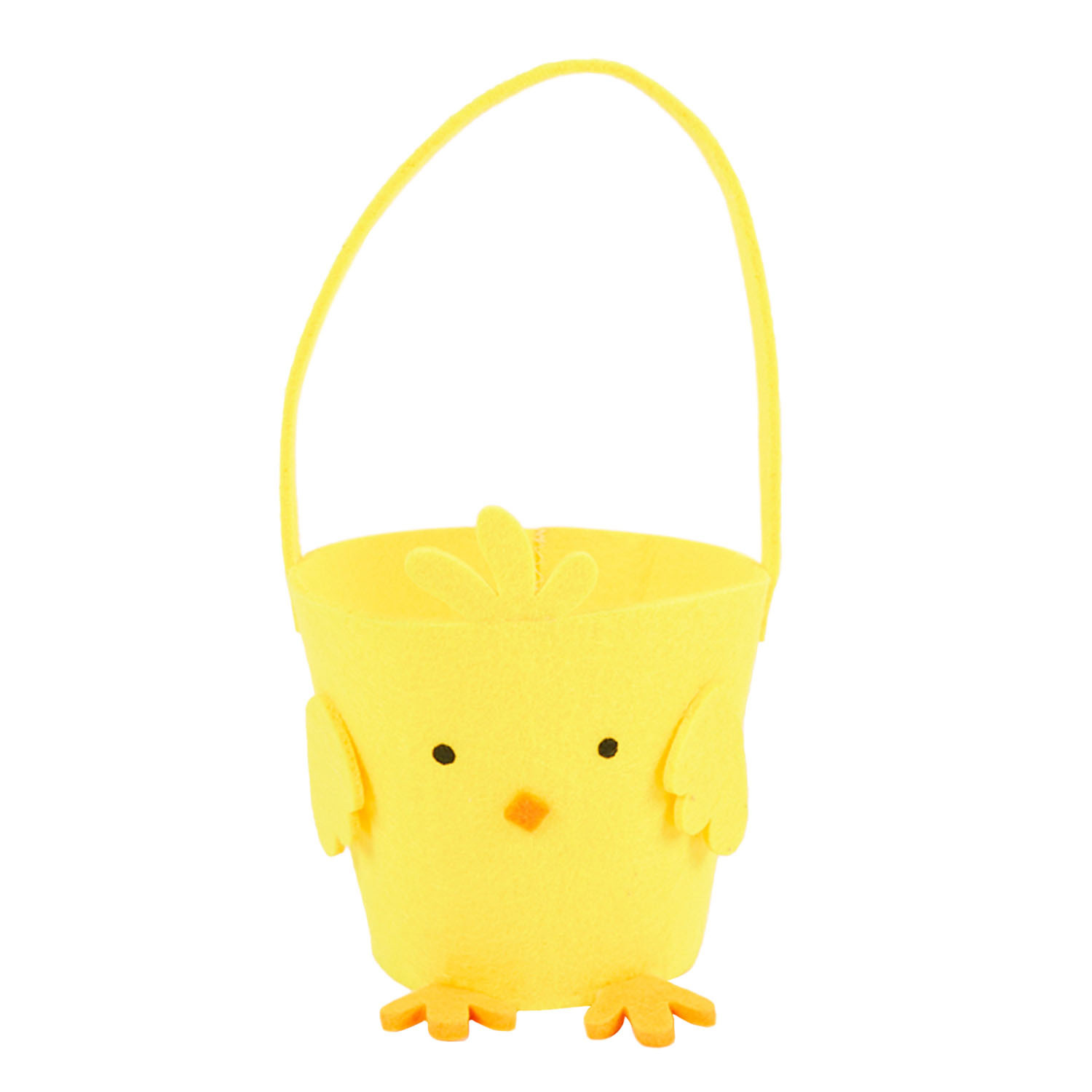 Shaped Felt Bucket - Multicolour Image 1