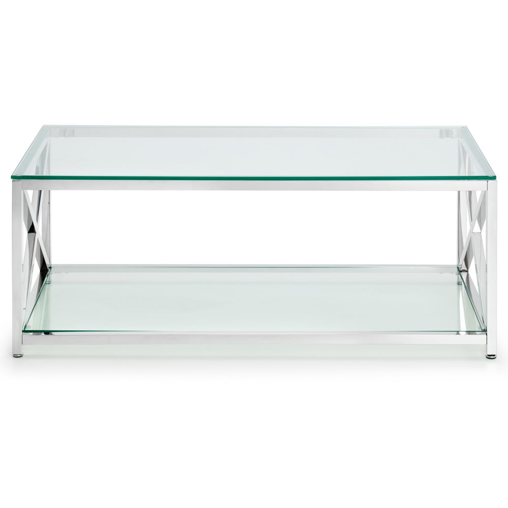 Julian Bowen Miami Silver Coffee Table Image 3