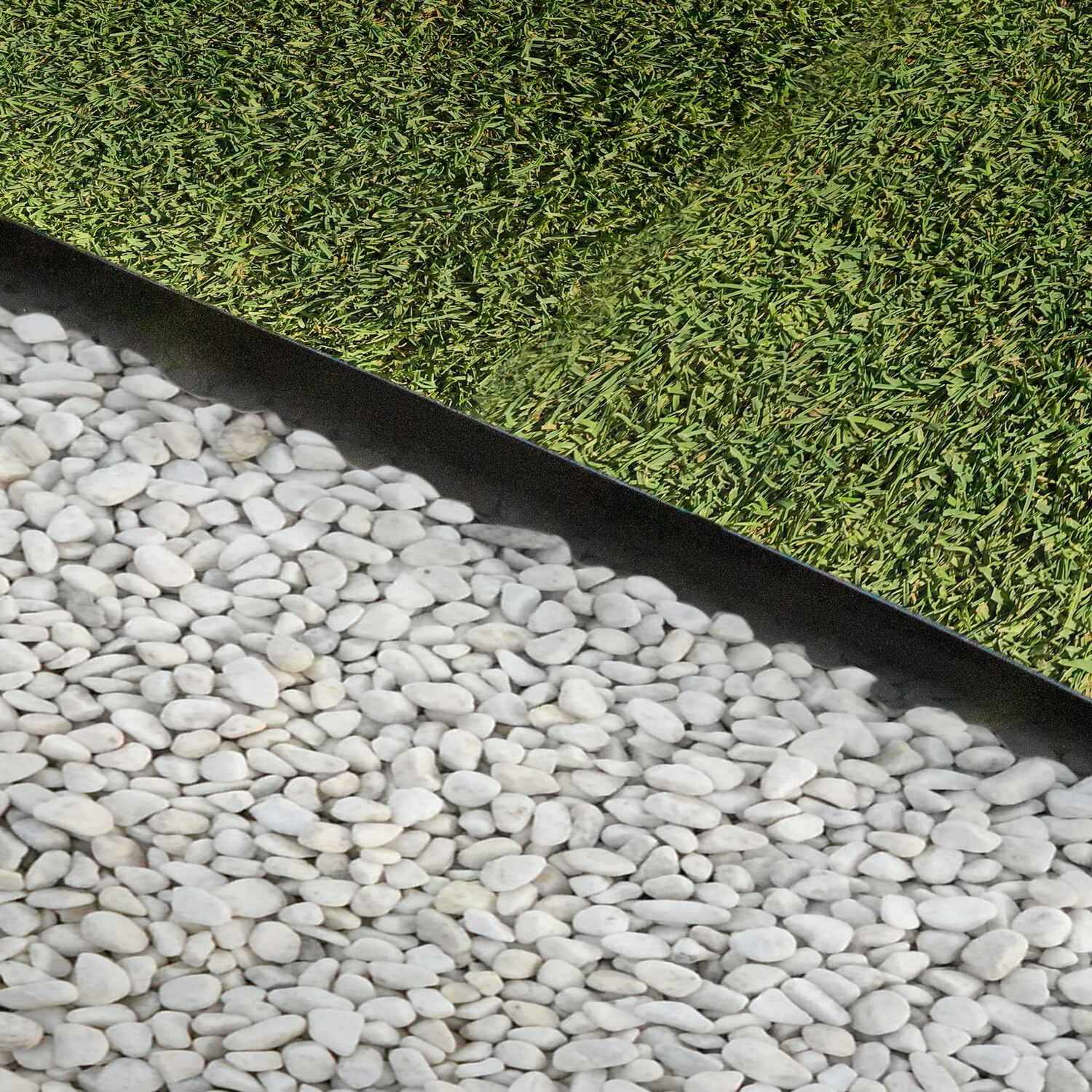 Metal Lawn Edge Kit Black Image 2