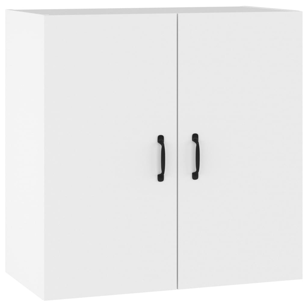 vidaXL 2 Door White Wall Cabinet Image 2