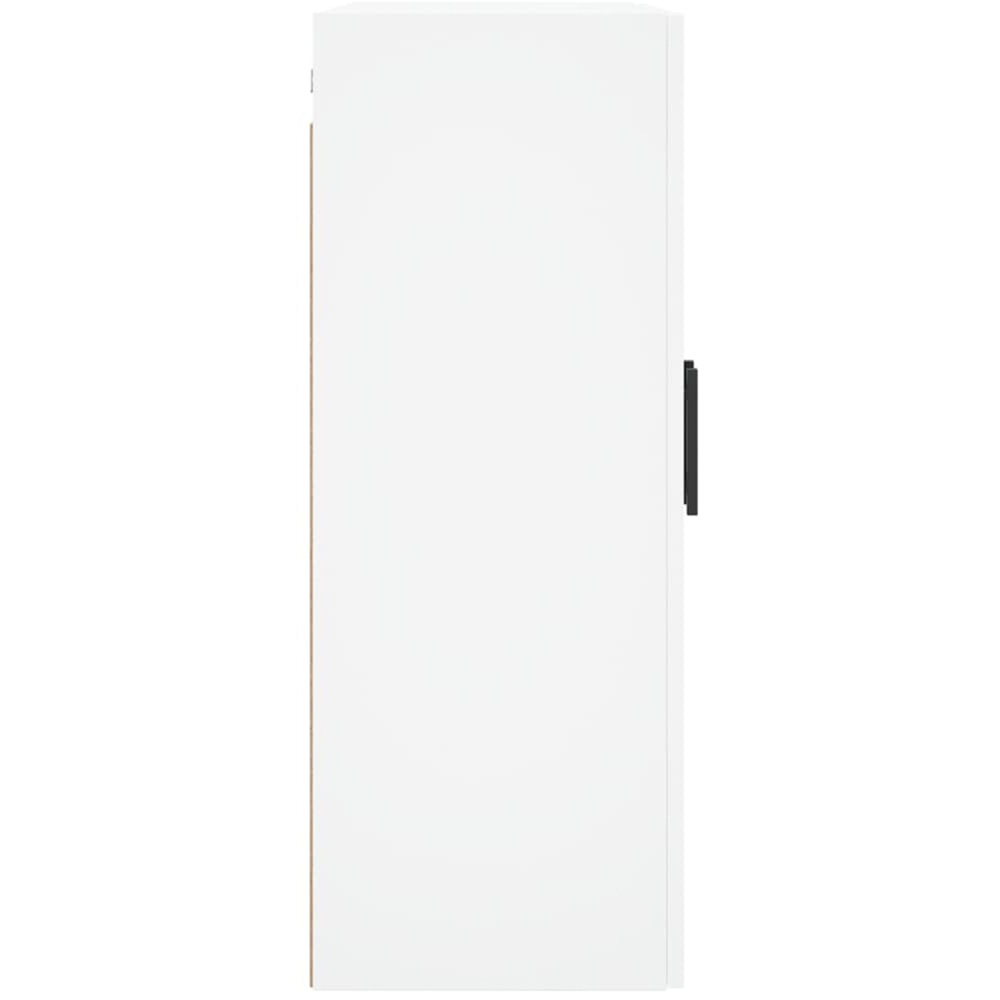 vidaXL 2 Door White Wall Mounted Slim Storage Cabinet Image 6