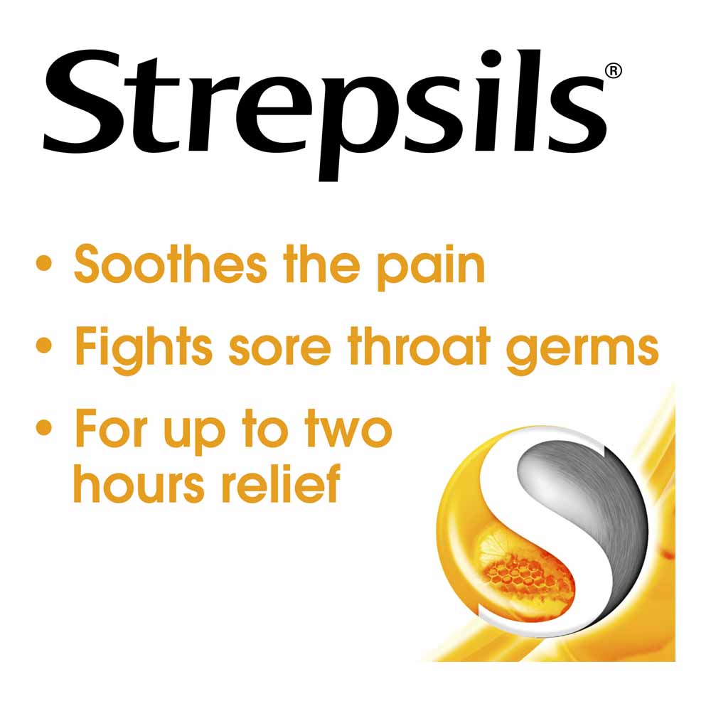 Strepsils Honey and Lemon Lozenges 36 pack Image 3