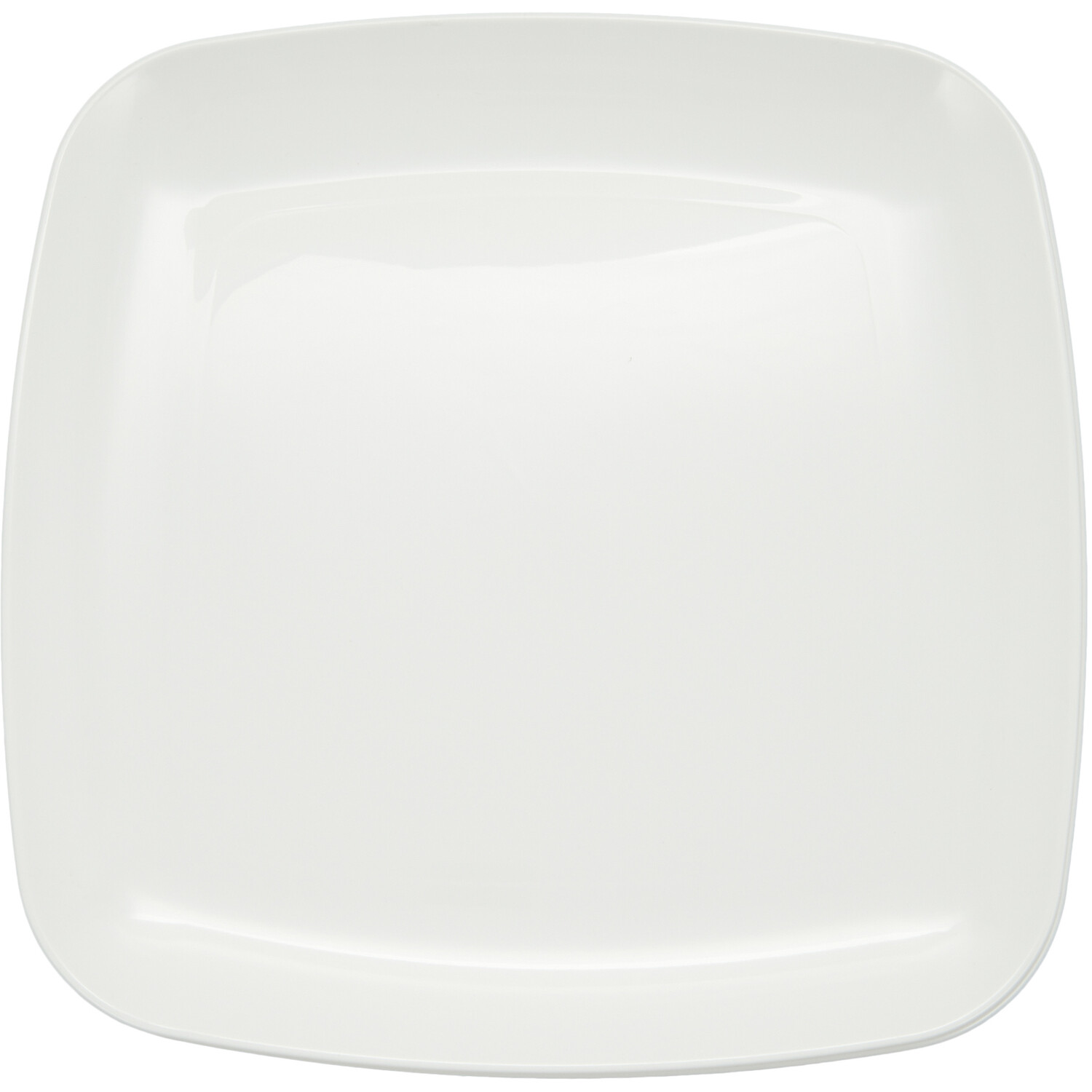 Pack of 2 Square Serving Platters - White Image 2