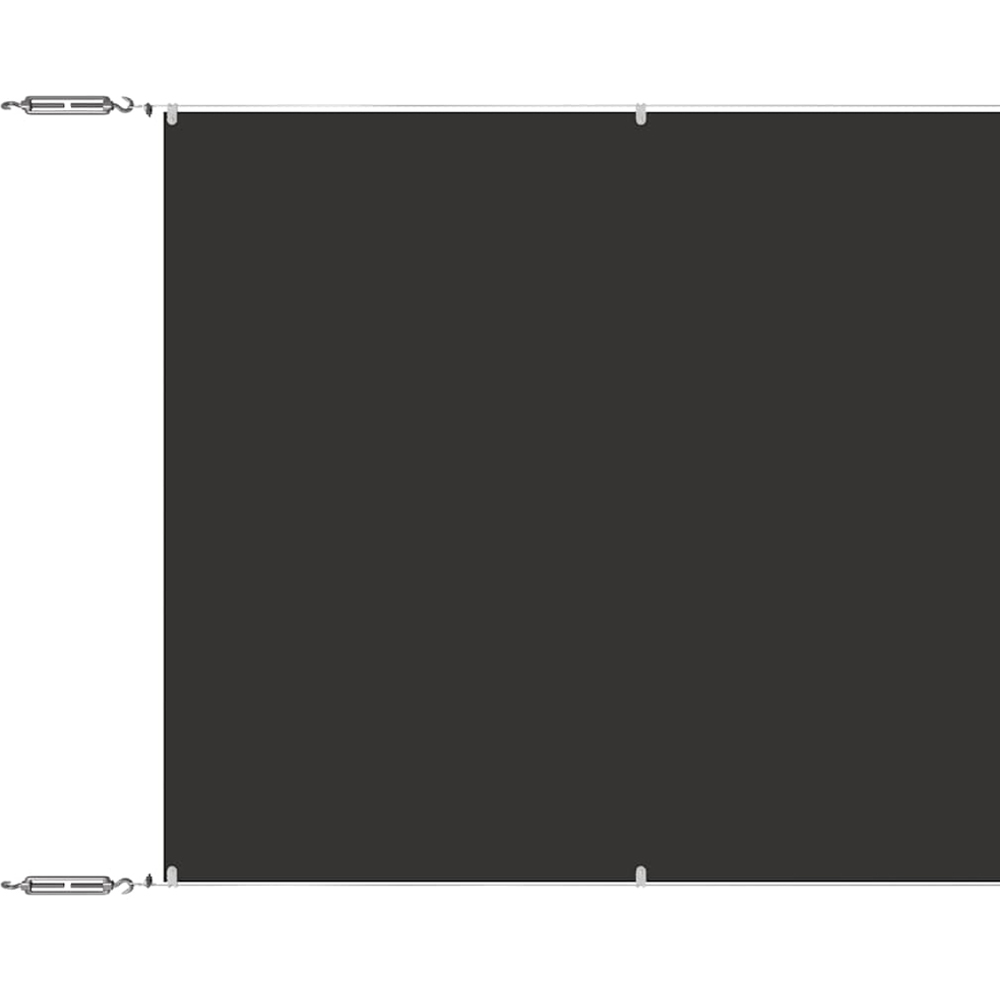 vidaXL Anthracite Oxford Fabric Vertical Awning 1.4 x 8m Image 2