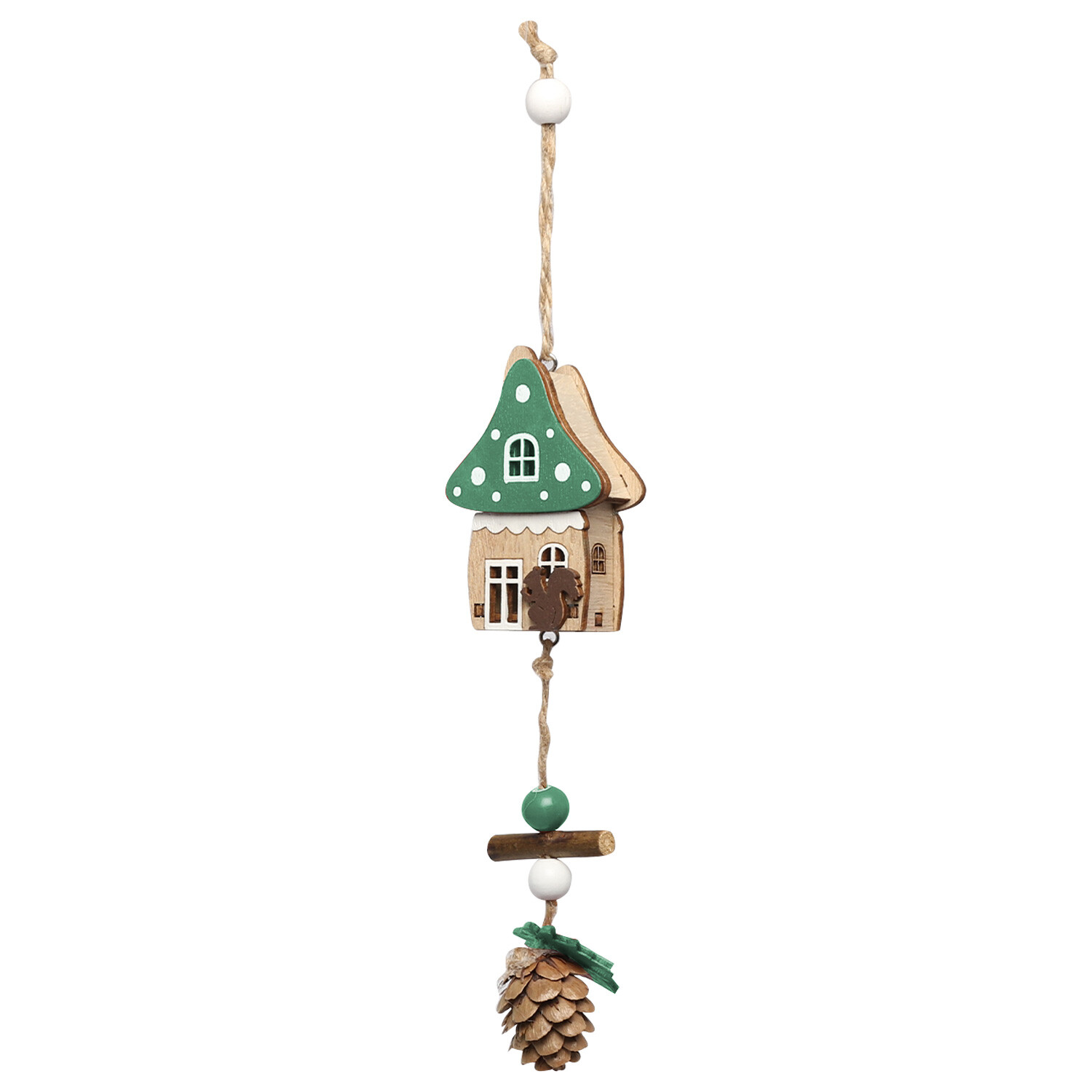 Neutral Mushroom House Bauble Image 2