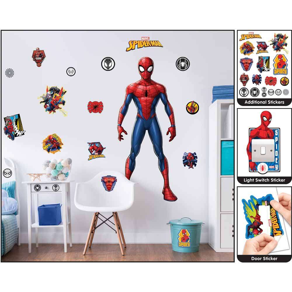 Walltastic Spider-Man Large Character Sticker 122 cm Image 2