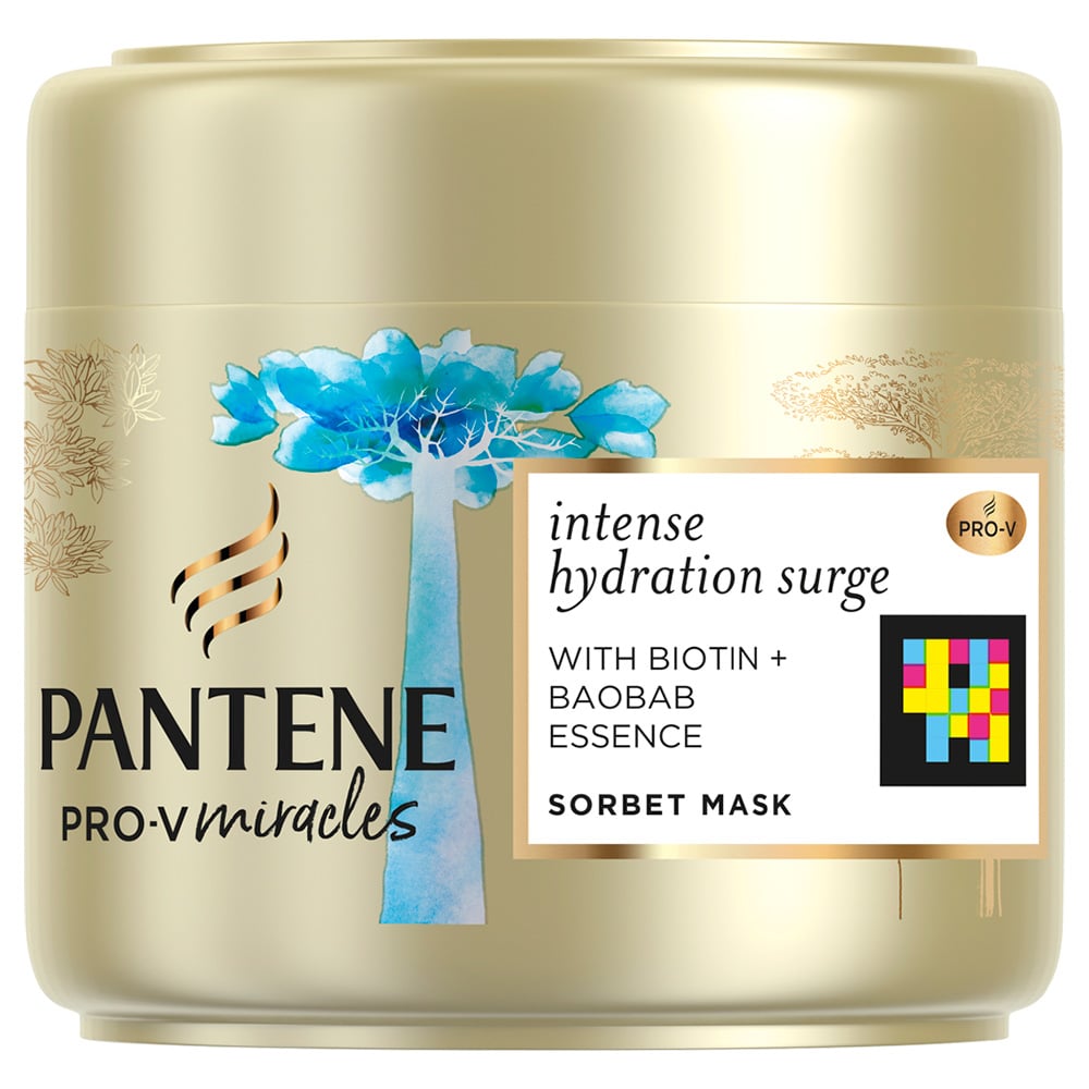 Pantene Miracles Intense Hydration Surge Hair Mask Case of 6 x 300ml Image 2