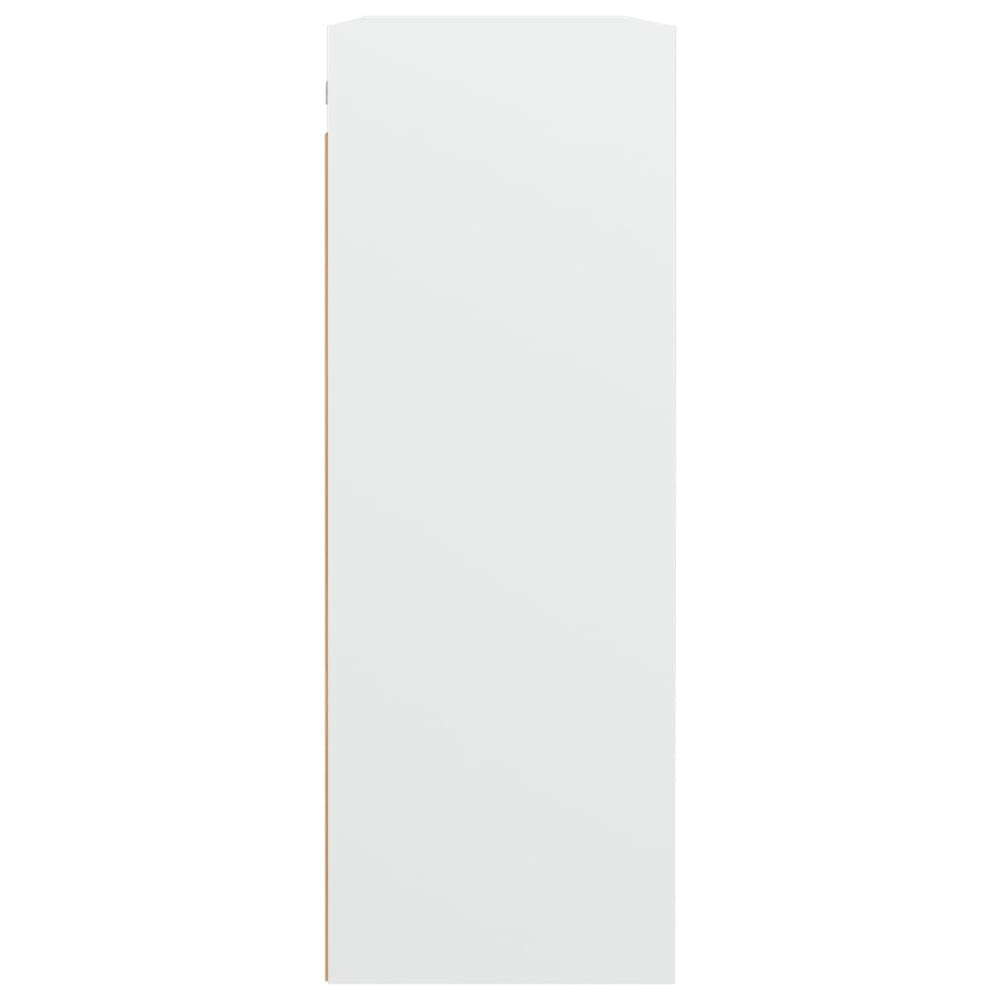 vidaXL 3 Shelf White Wall Mounted Cabinet Image 5