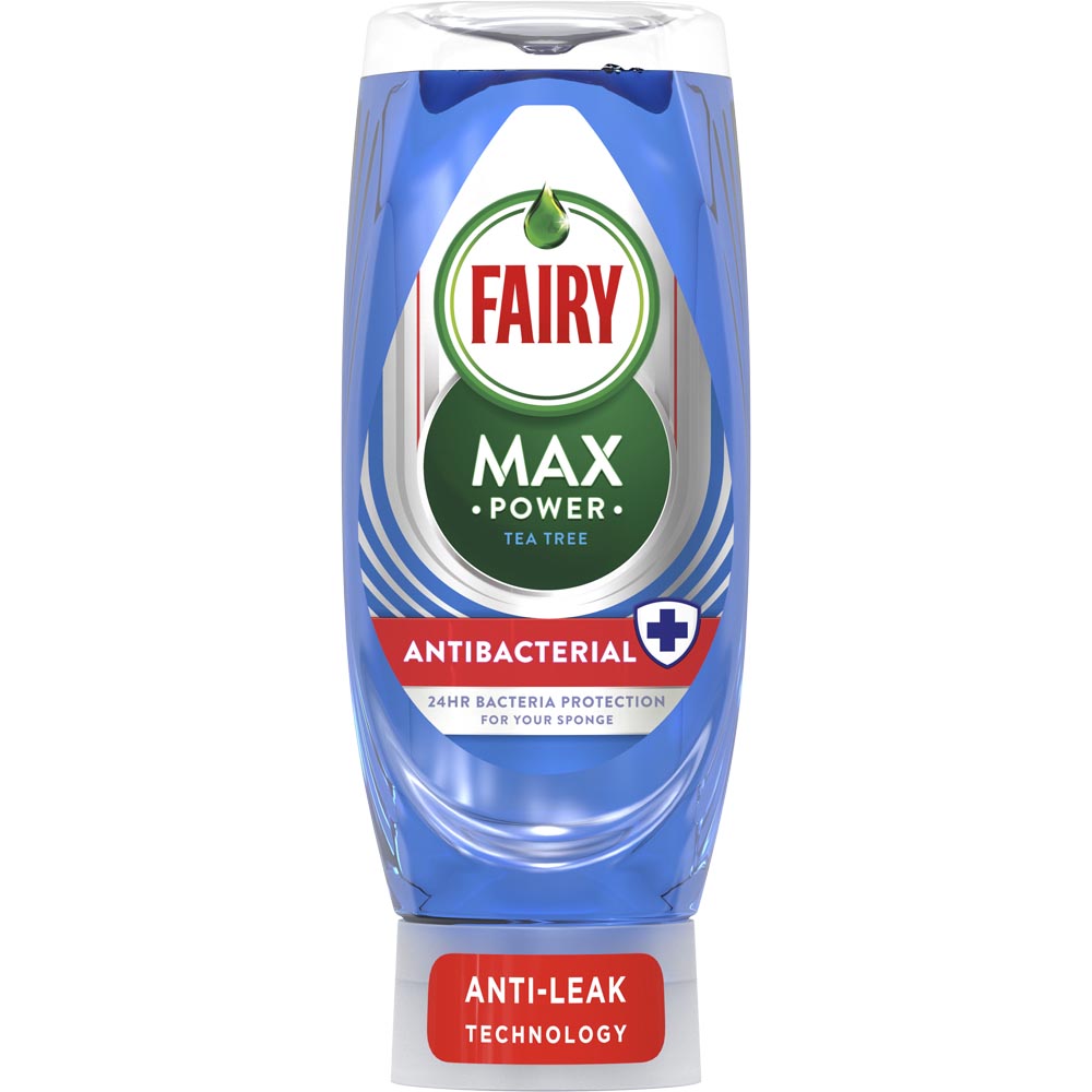 Fairy Max Power Wash Up Liquid Antibacterial 660ml Image 1