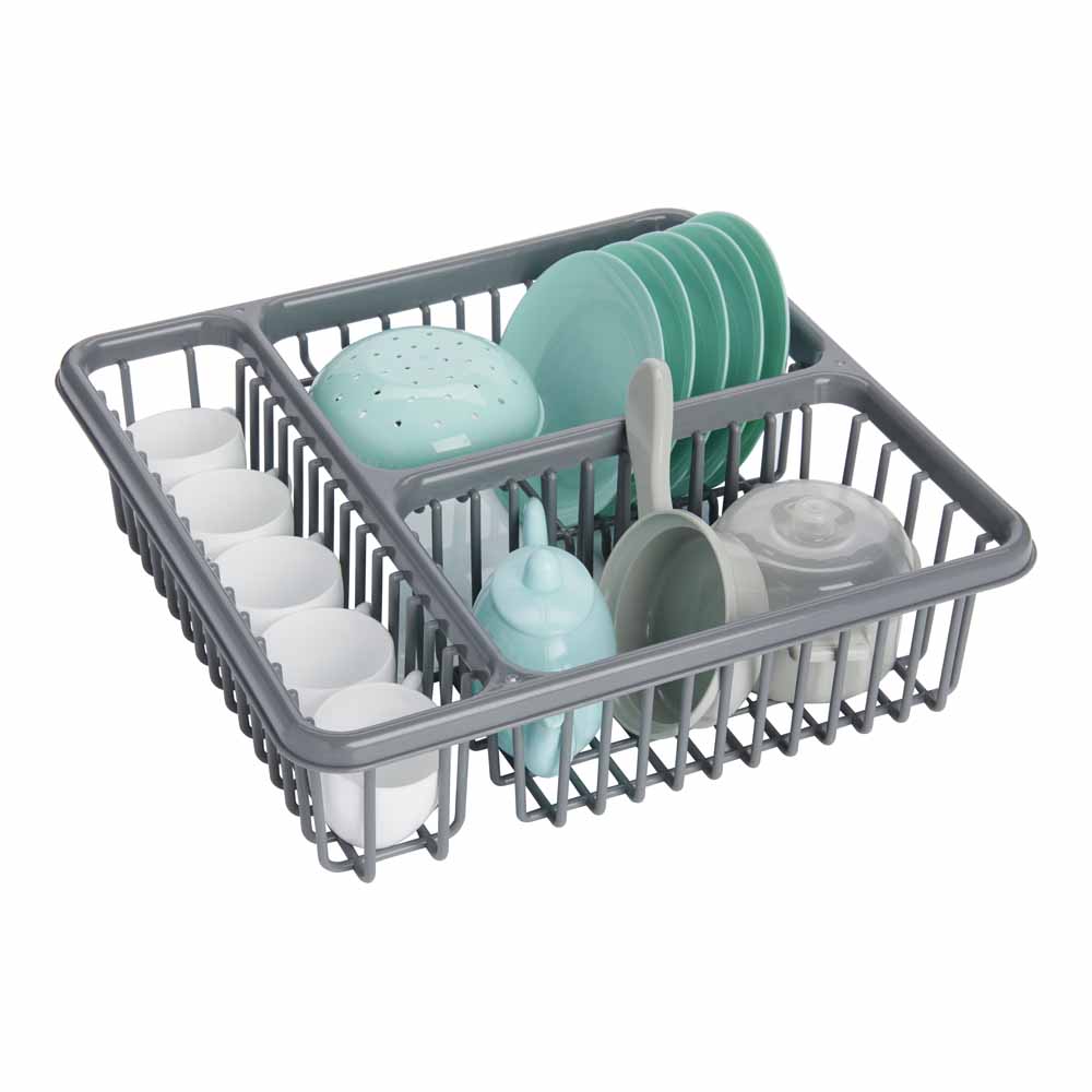 Wilko Play Dishwashing Set Image 1