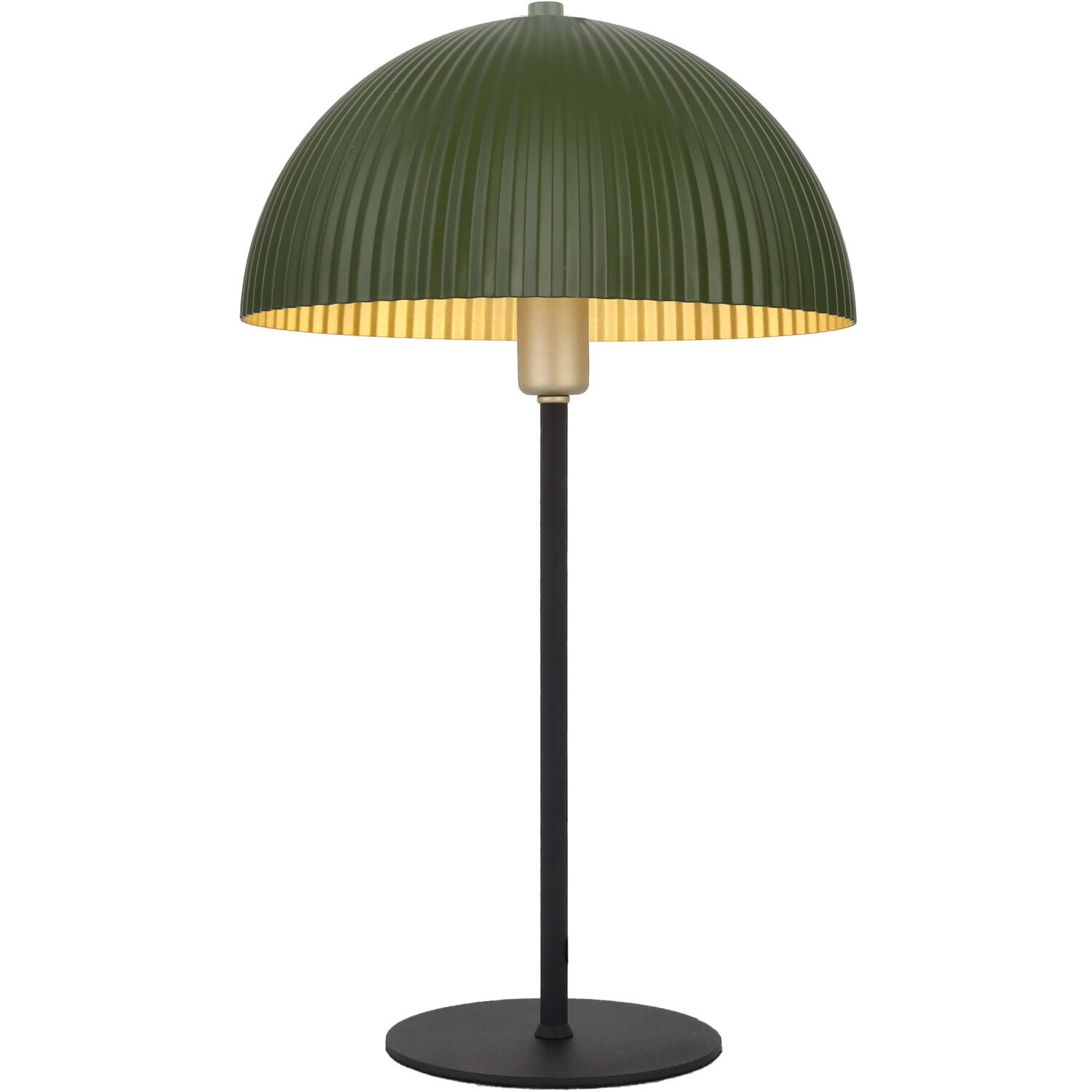 Bexley Champagne Green and Gold Table Lamp Image 1