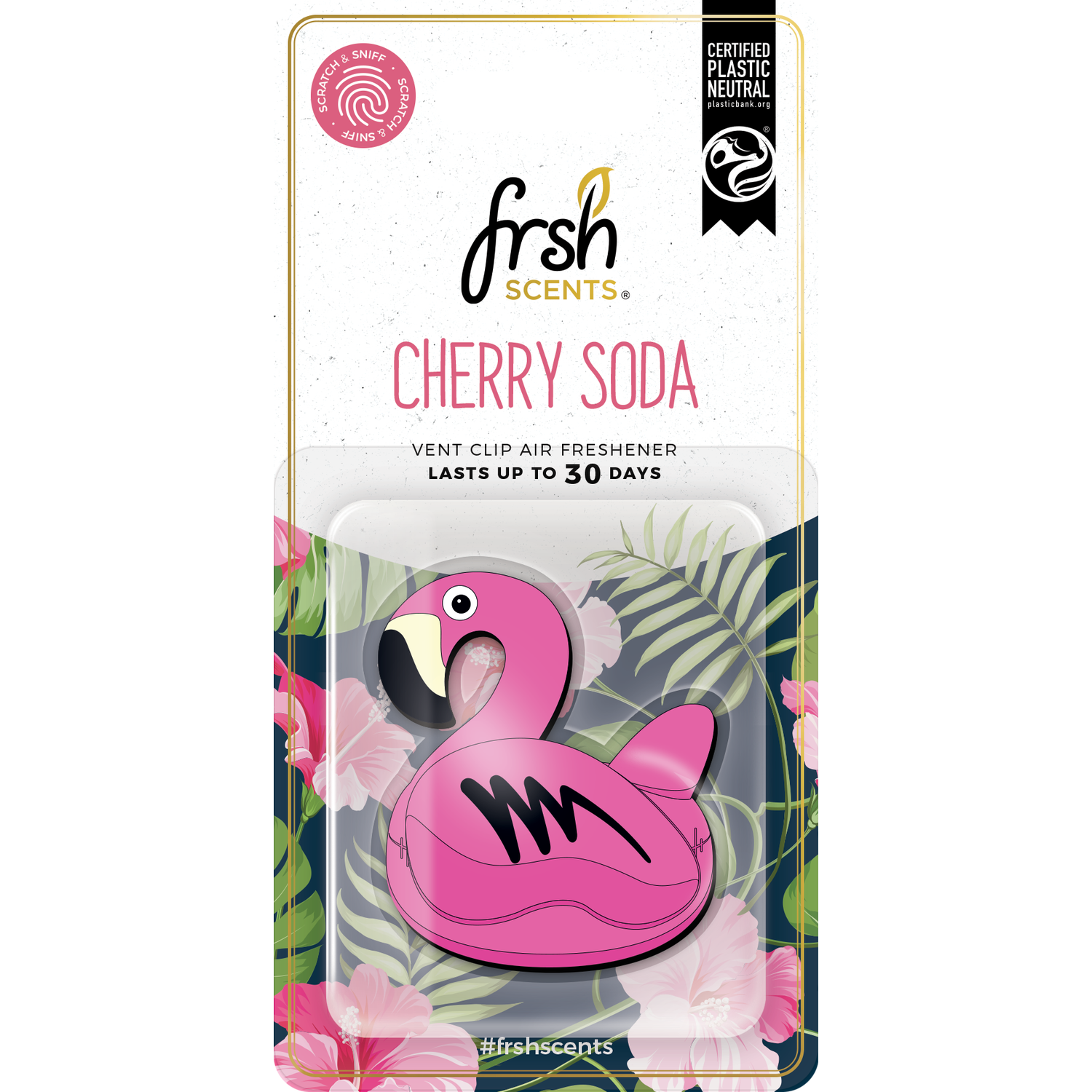 Frsh Scents Vent Clip Air Freshener - Cherry Soda Image