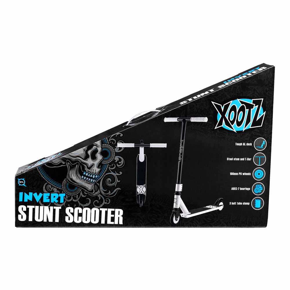 Xootz Stunt Scooter Invert White Image 3
