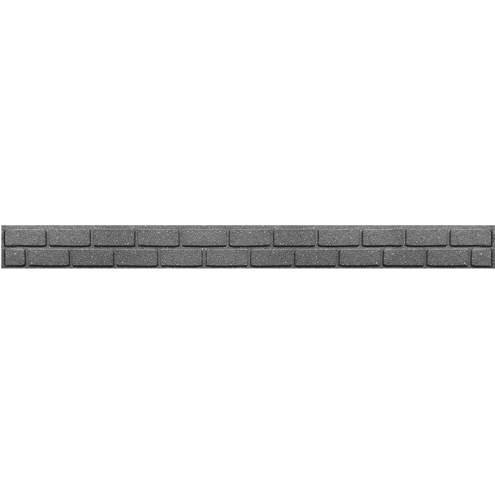 Primeur EZ Ultra Curve Grey 9 x 2cm Flexible Bricks Border Image 1