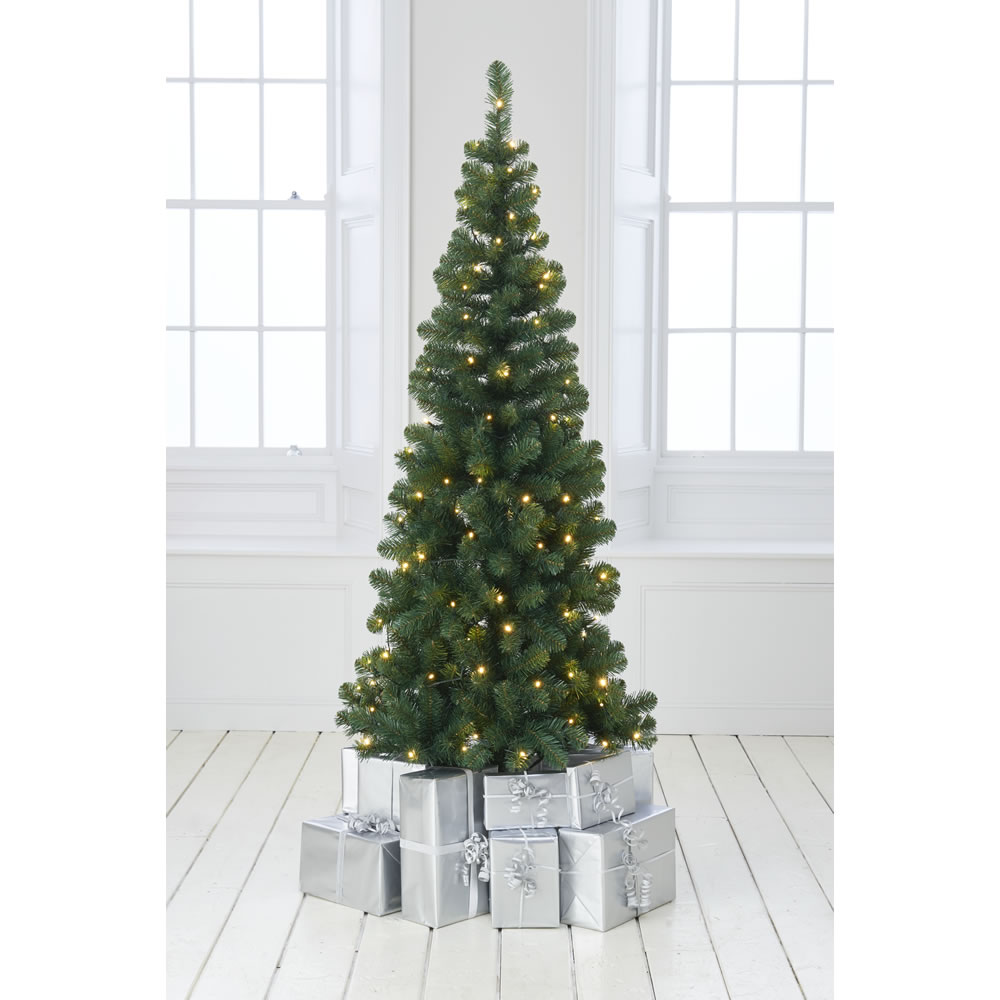 Wilko 6ft Pre Lit Green Christmas Tree Image 5