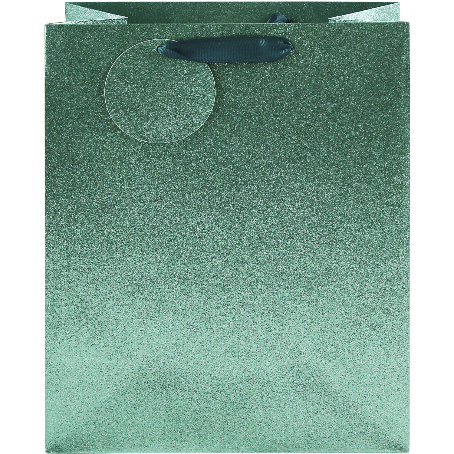 Shimmer Gift Bag - Emerald / Large Image 2