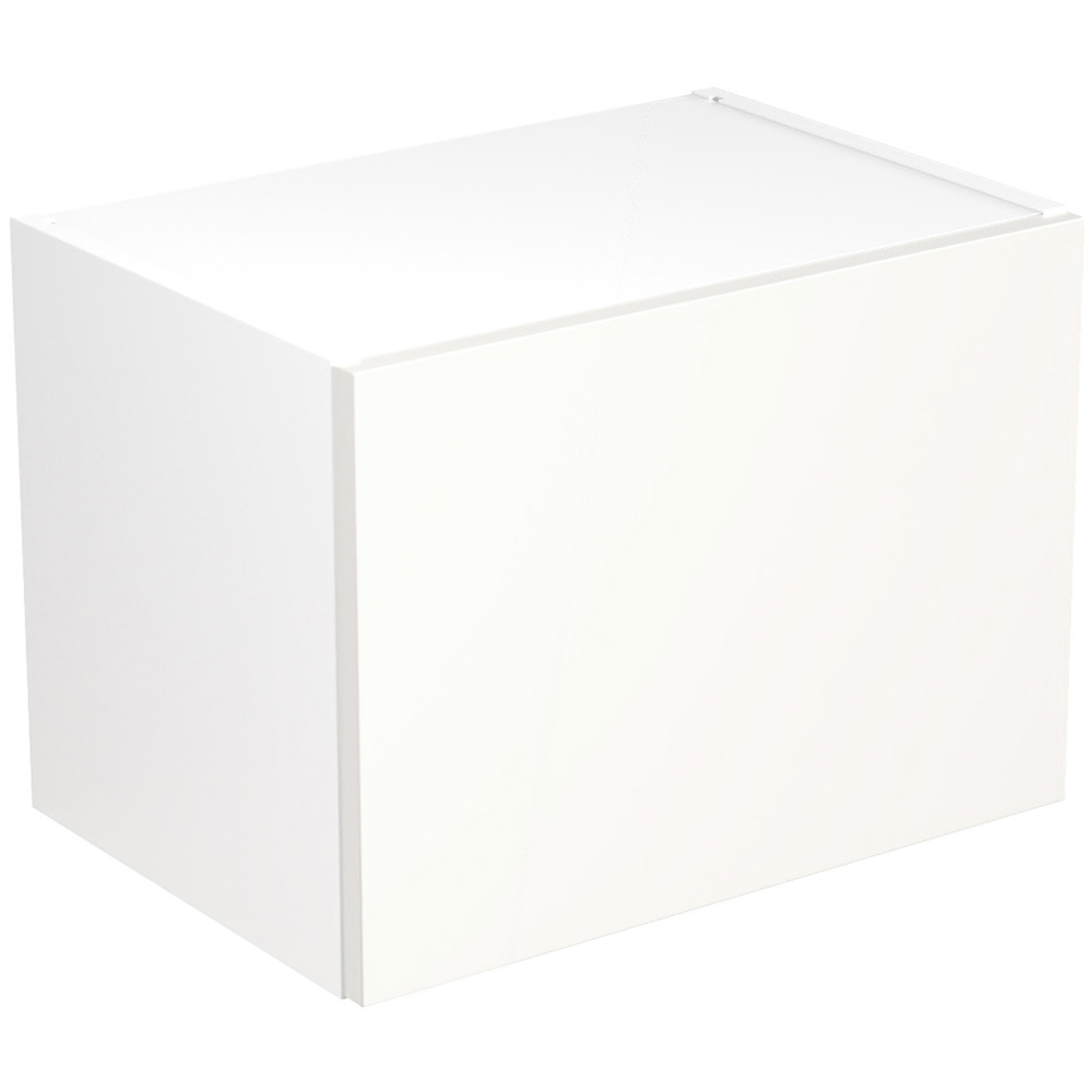 Kitchen Kit Slab Gloss White Flatpack Bridging Wall Kitchen Cabinet 500mm Image 1