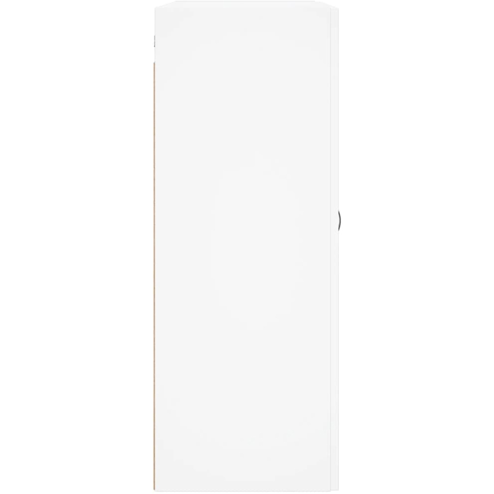 vidaXL 2 Door White Wall Mounted Cabinet Image 6