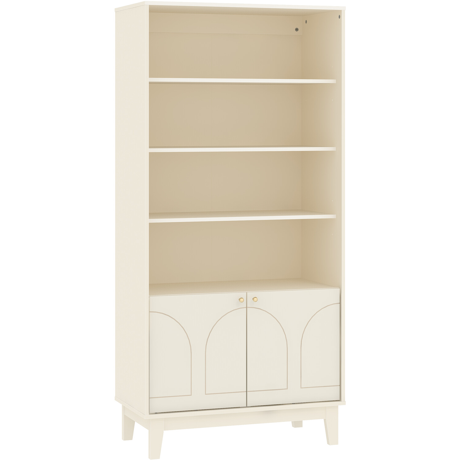 Florence Display Cabinet - Cream Image 8