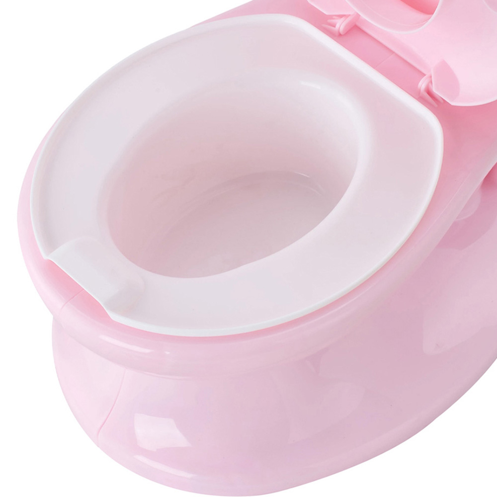 H&O Direct Pink Potty Training Toilet with Sound Image 5