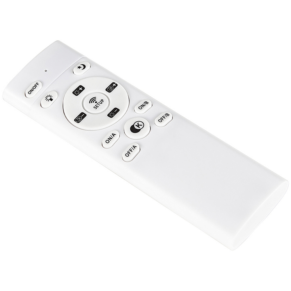Living and Home 24 inch Square Glamourous Cystal LED Ceiling Light Image 3
