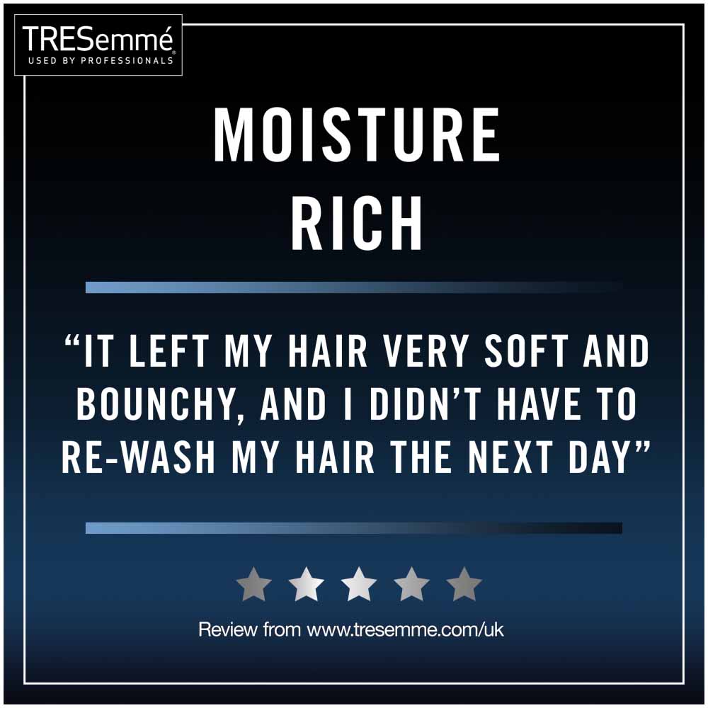 TREsemme Moisture Rich Shampoo 900ml Image 7