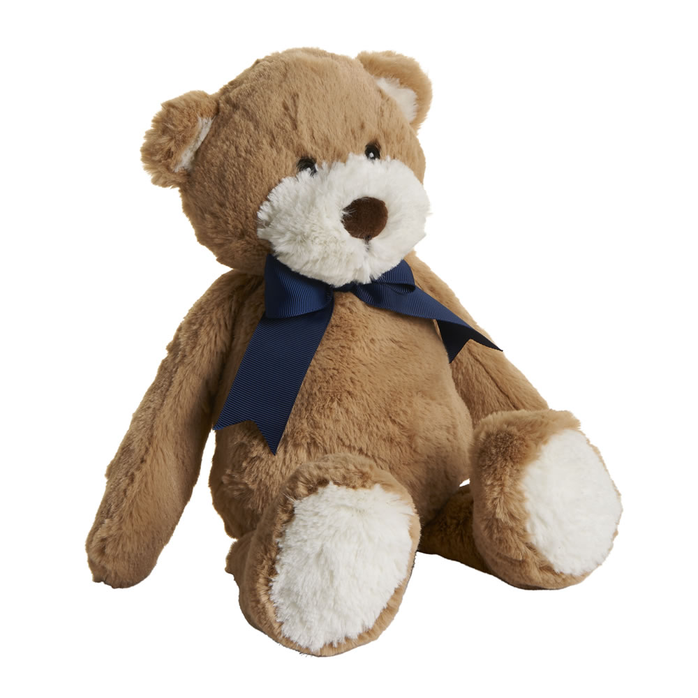 Wilko Bertie the Bear Plush Soft Toy 17cm Image 1