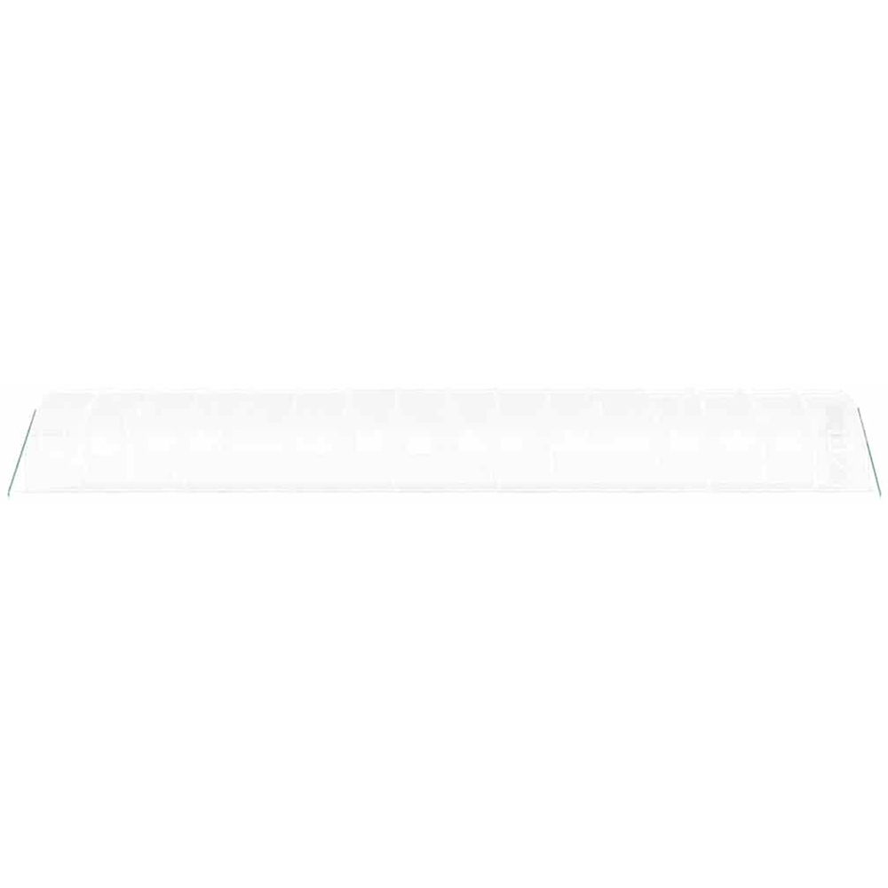 vidaXL White Polyethylene Galvanised Steel Frame 52.4 x 9.8ft Greenhouse Image 4