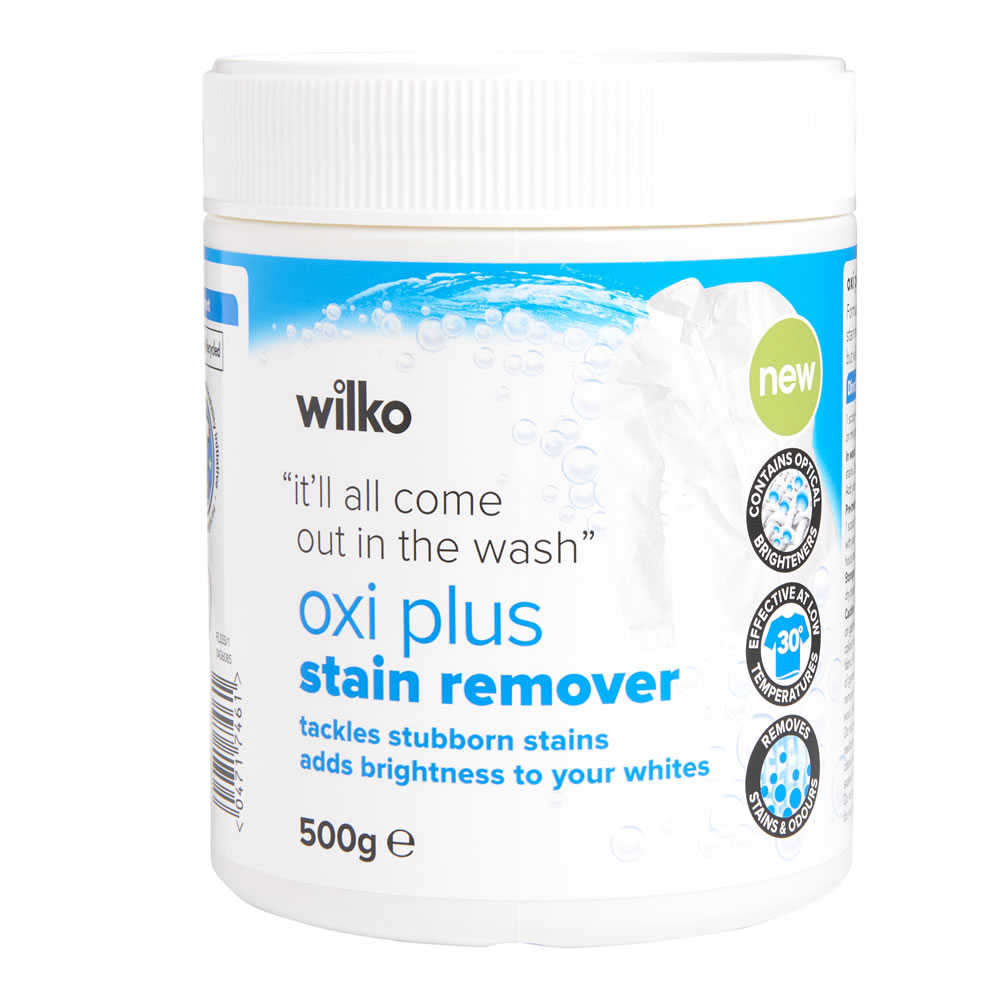 Wilko Oxi Stain Remover Powder Whites 500g Image 1