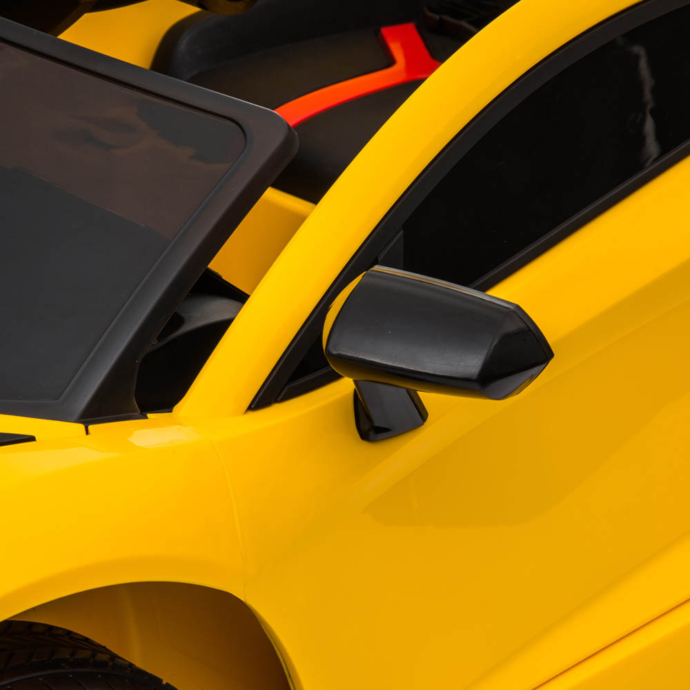 Tommy Toys Lamborghini SVJ Kids Ride On Electric Car Yellow 12V Image 6