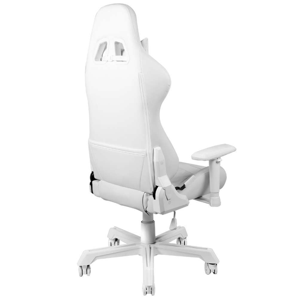 Deltaco White Leather RGB LED Gaming Chair Image 5