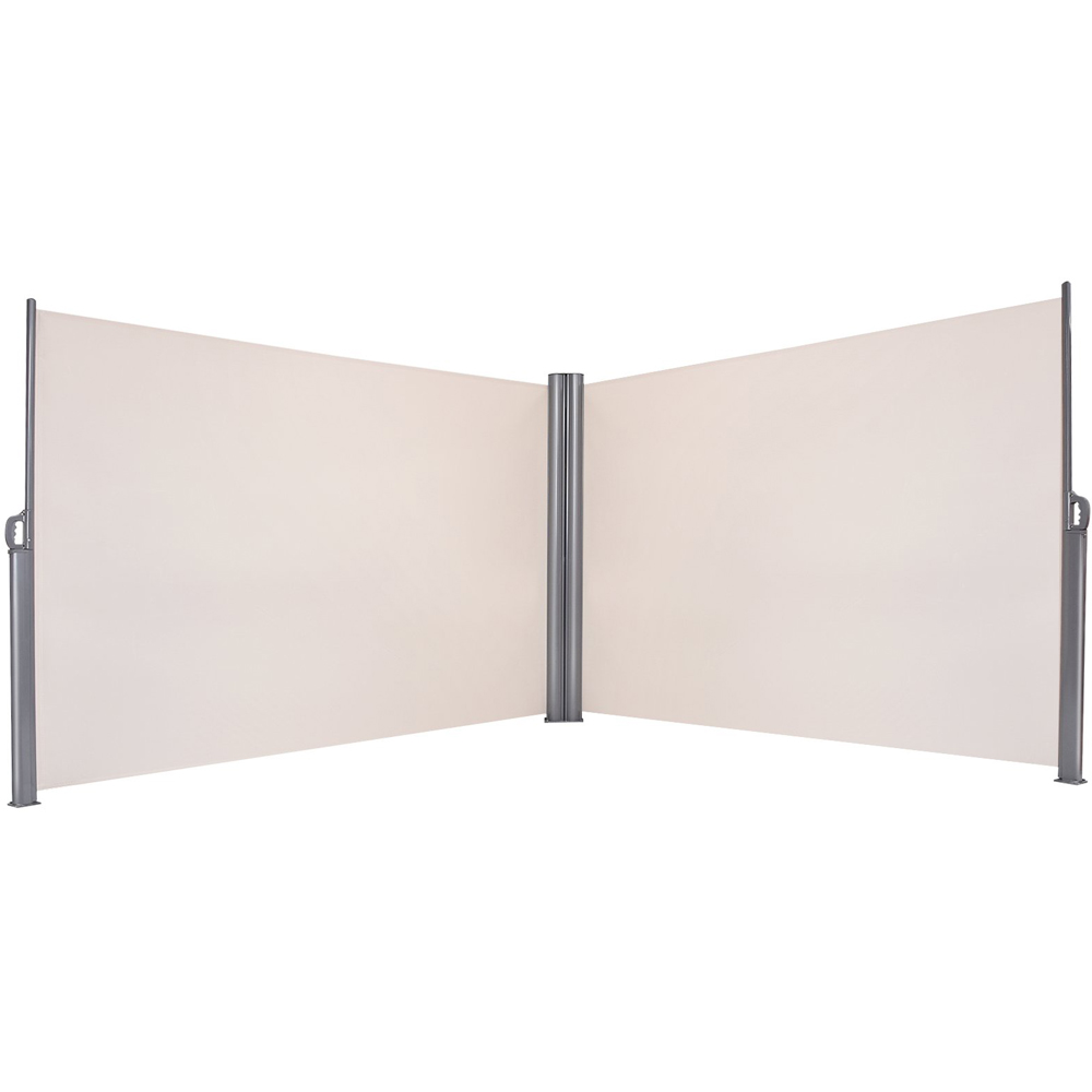 Costway Double Sided Retractable Side Awning 6 x 1.8m Image 2