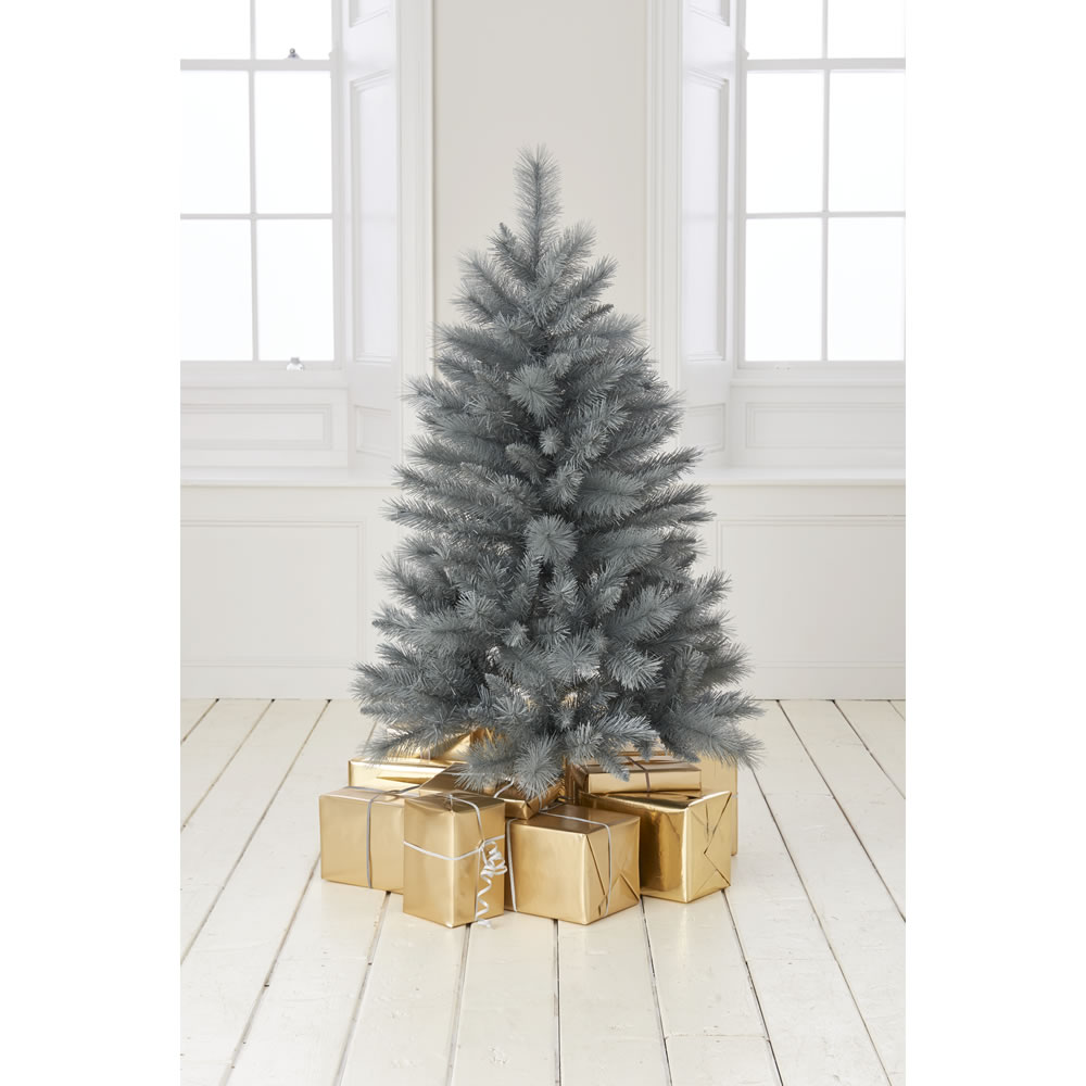 Wilko 4ft Twilight Spruce Artificial Christmas Tree Image 4