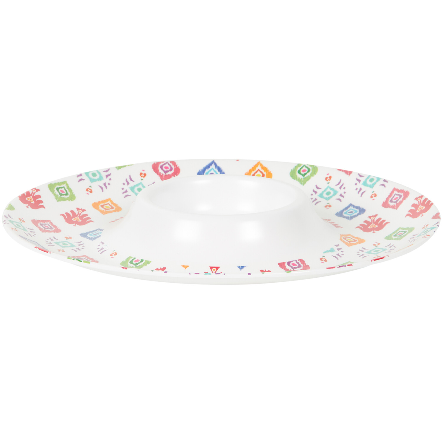 Sahara Brights Chip and Dip Platter White Image 4