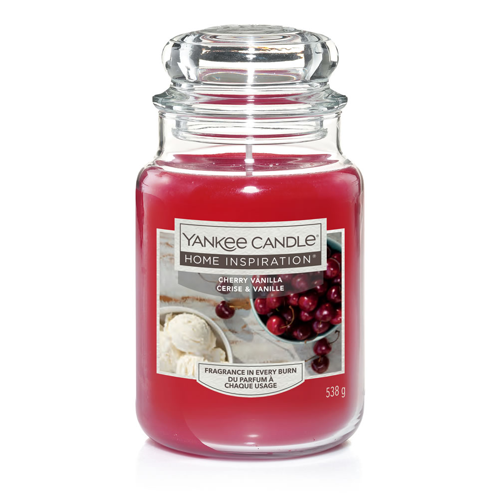 Yankee Candle Cherry Vanilla Large Jar Image
