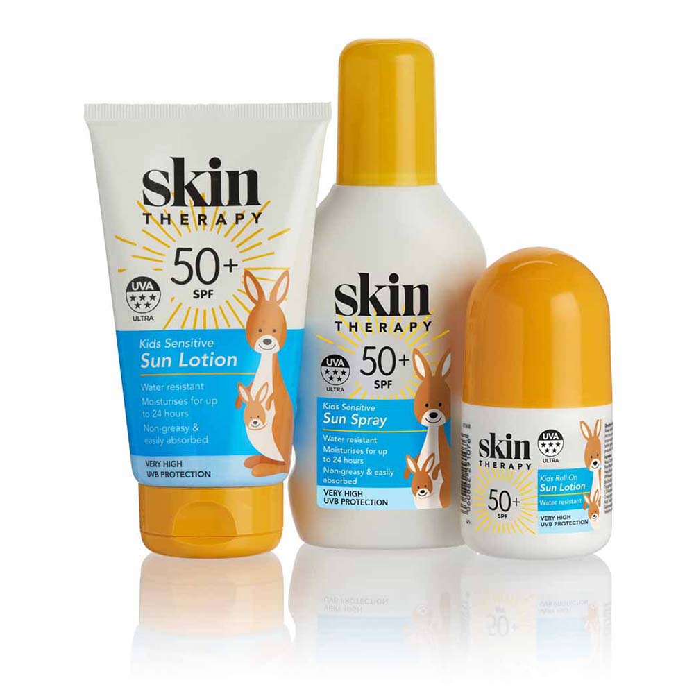 Skin Therapy SPF 50 plus Kids Extra Water Resistant Sun Lotion 150ml Image 3