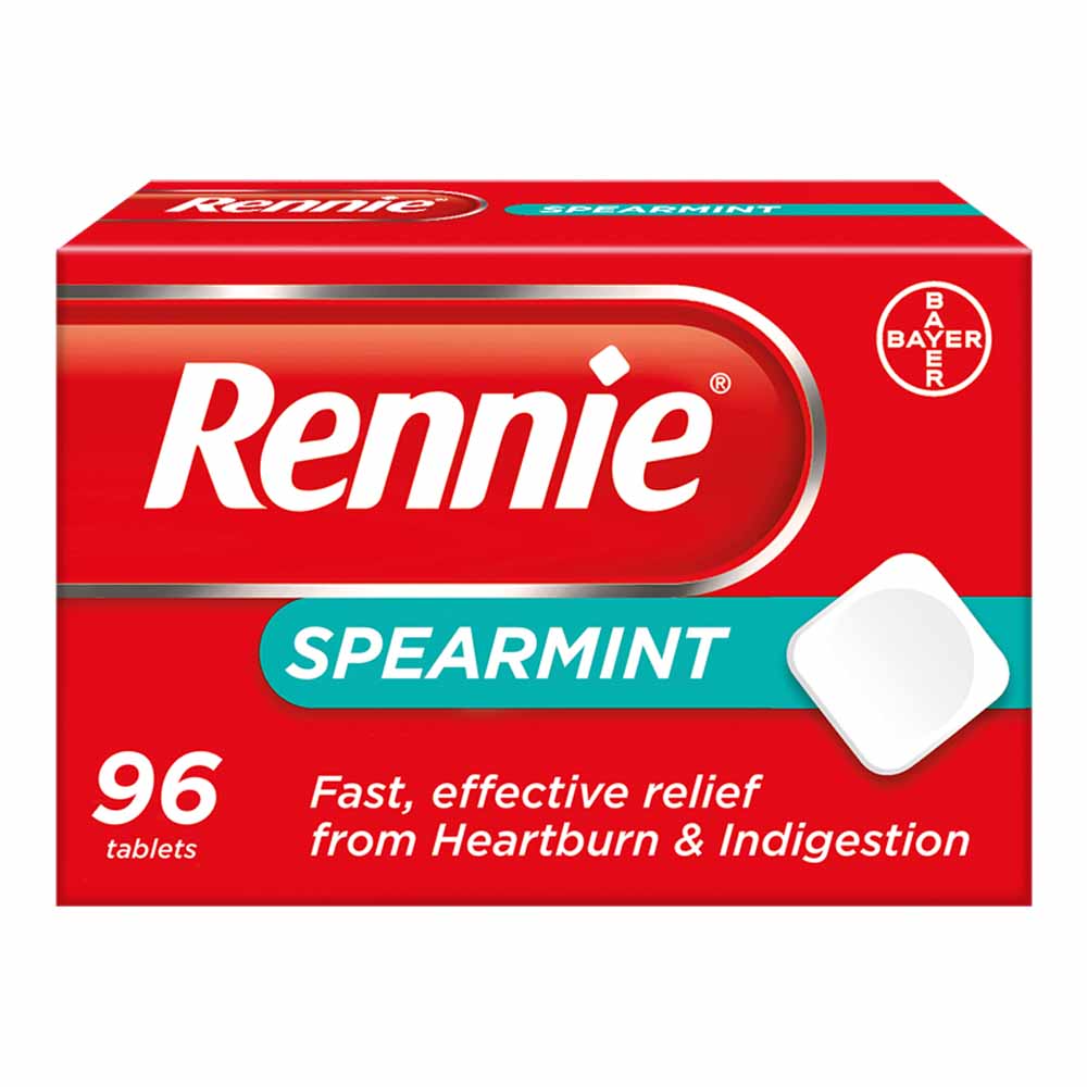 Rennie Spearmint Tablets 96 pack Image 2