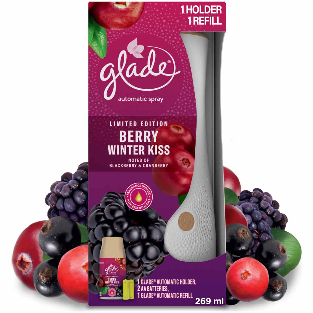 Glade Automatic Holder Berry Winter Kiss Air Fresh Image 1