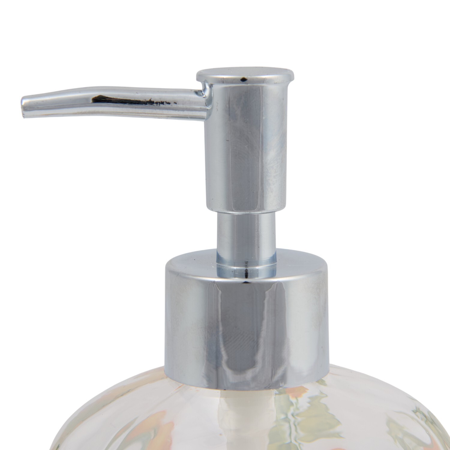 Orange Soap Dispenser Clear Image 3