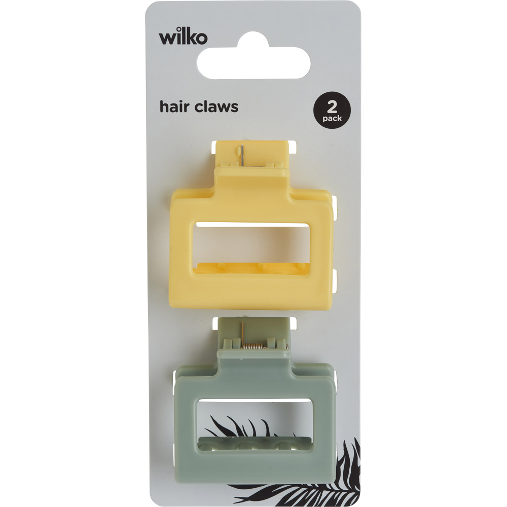 Wilko Rectangle Claws Matte 2 Pack Image 4