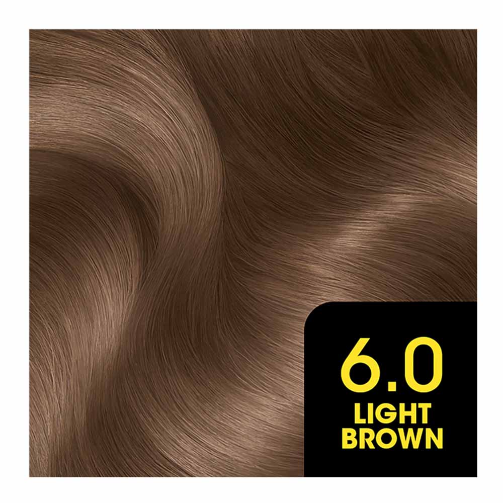 Garnier Olia 6.0 Light Brown Permanent Hair Dye Image 4