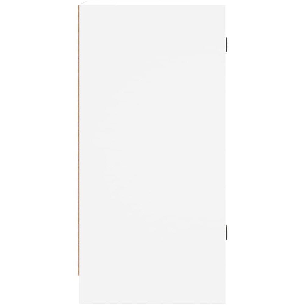 vidaXL Single Door White Side Cabinet Image 6