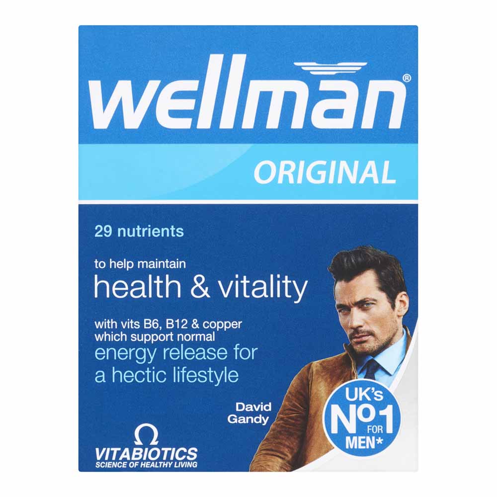 Vitabiotics Wellman Original Tablets 30 pack Image