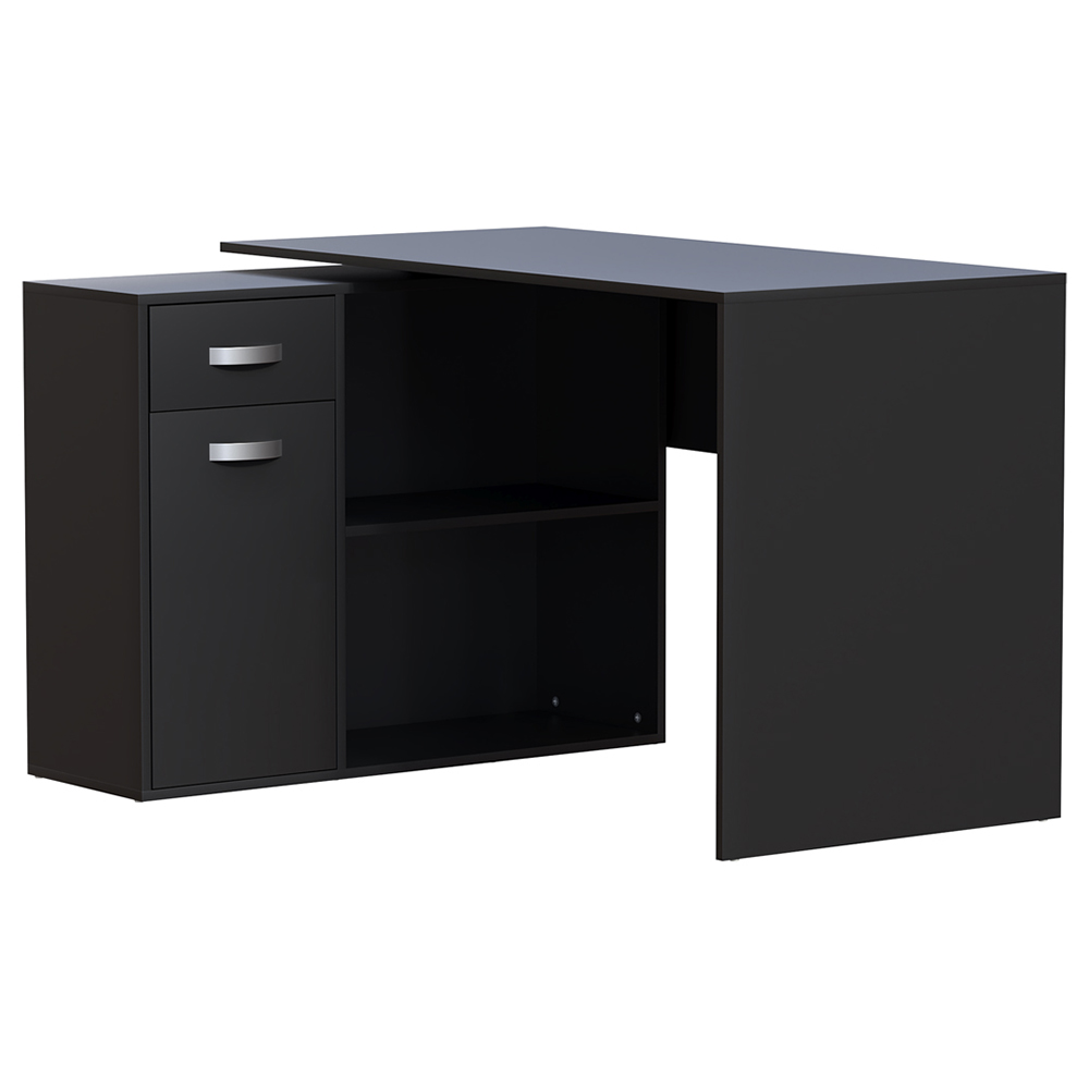 Vida Designs Longton Adjustable Desk Black Image 2