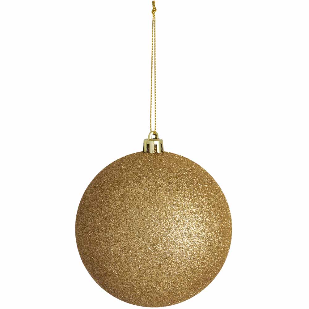 Wilko Cosy Christmas Baubles 7 Pack Image 5