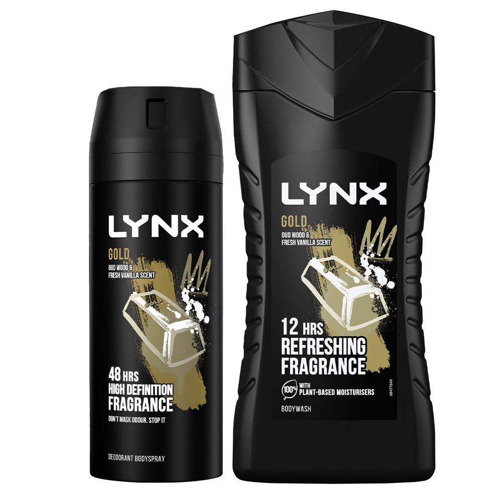 Lynx Gold Duo Gift Set Image 2