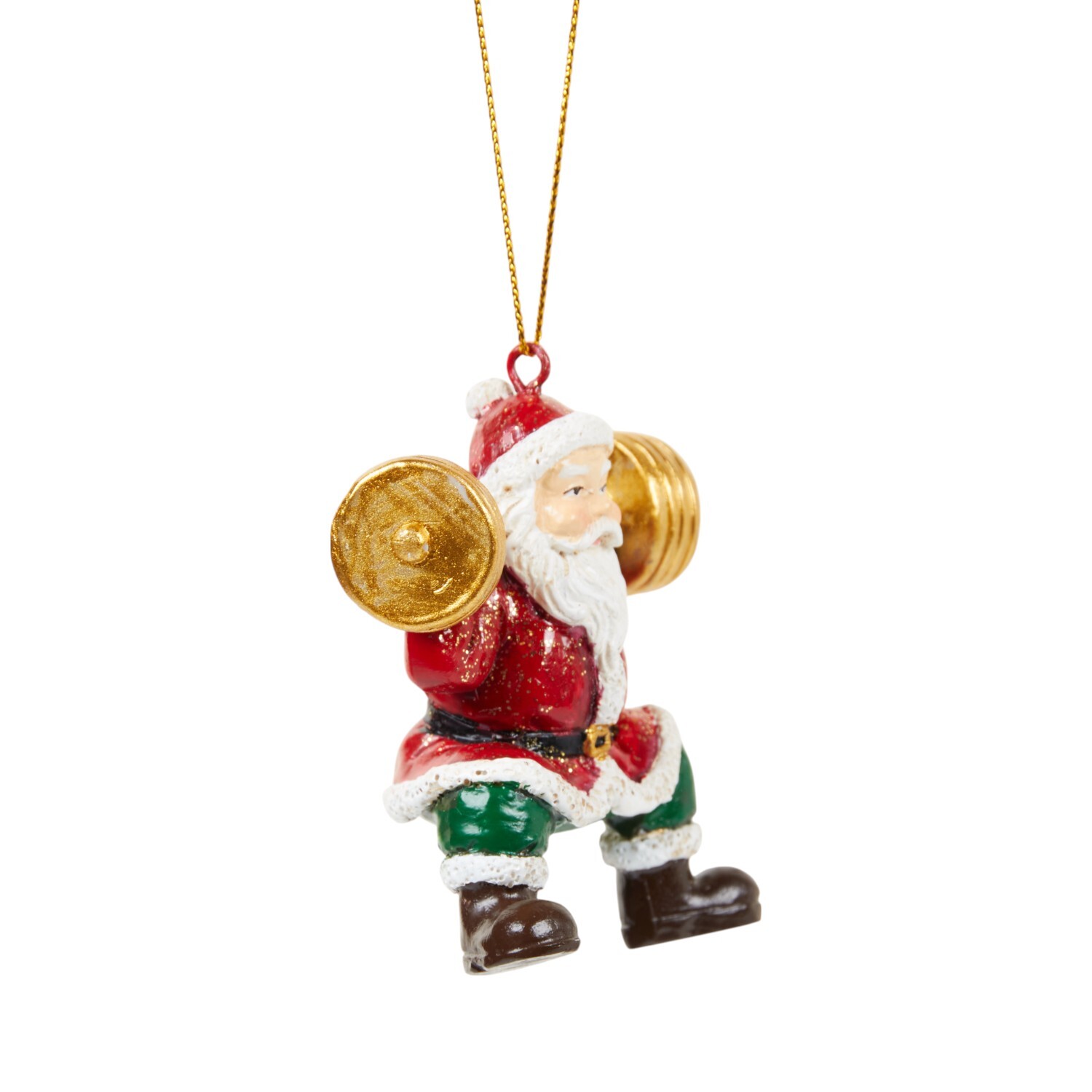 Novelty Santa Tree DecorationRed Image 2